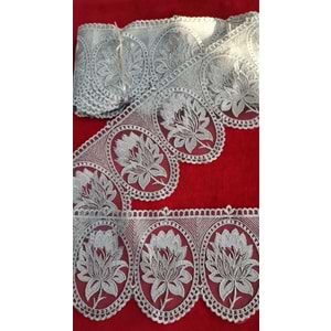 2735 TÜL BANT PARLAK 9 MT BEYAZ